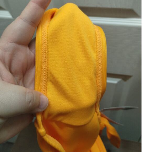 Wild Fable NWT Size Juniors 1X (17-18) Orange Low-Rise Cheeky Bikini Bottoms - Picture 3 of 7